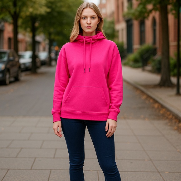 NWT Sweaty Betty Escape Fleece Hoodie Small, HAPPY PINK - Picture 1 of 10